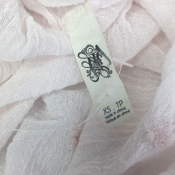 Free People 'bout time Embroidered Gauze Wrap Top - Picture 4 of 6